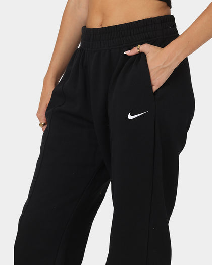 Nike Women's Sportswear Essentials Fleece Pants Black/White
