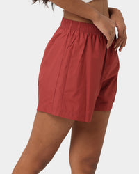 Nike Women's Nike Sportswear Woven Leopard High-Waisted Shorts Cedar/Metallic
