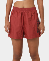 Nike Women's Nike Sportswear Woven Leopard High-Waisted Shorts Cedar/Metallic