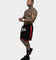 Saint Morta Envogue All-Star Woven Shorts Black/Red