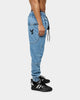 The Anti Order Denim Component Joggers Light Blue/Black