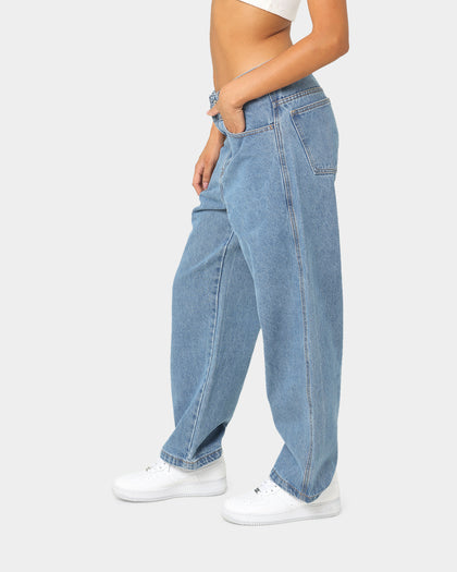 X-Large Bull Denim 91 Pants Mid Blue