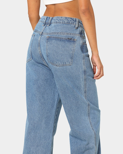 X-Large Bull Denim 91 Pants Mid Blue