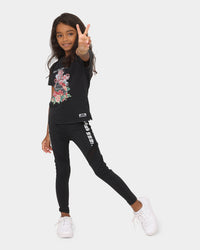 Guess Mainline Kids' Leggings Jet Black