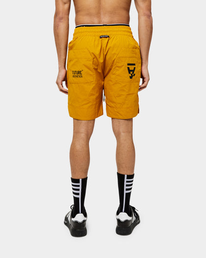 The Anti Order Future Walk Shorts Mustard