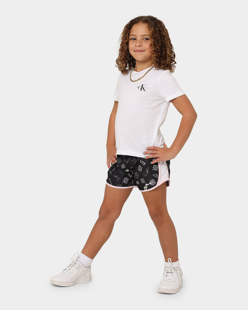 Nike Kid's Icon Clash AOP Tempo Shorts Black