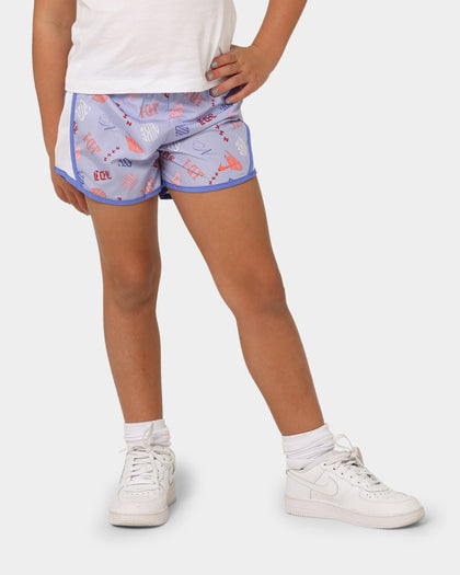 Nike Kid's Icon Clash AOP Tempo Shorts Purple Pulse