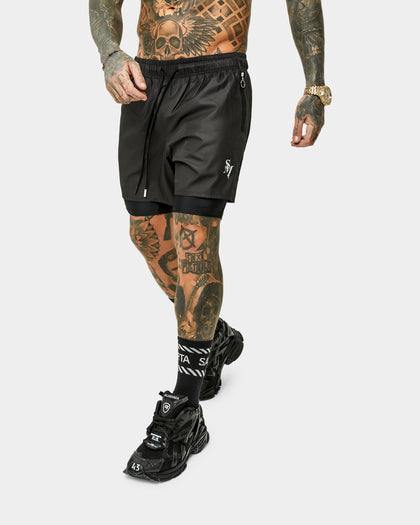 Saint Morta Icarus Athletic Shorts Black