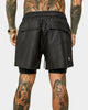 Saint Morta Icarus Athletic Shorts Black