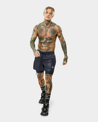 Saint Morta Icarus Athletic Shorts Navy