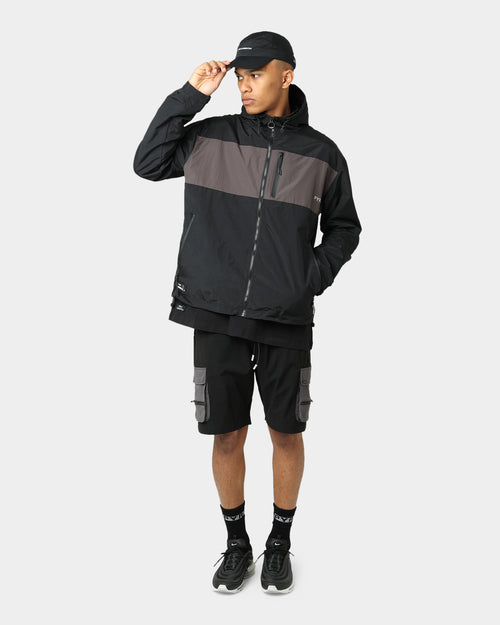 Pyra Nero Cargo Shorts Black