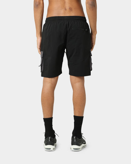 Pyra Nero Cargo Shorts Black
