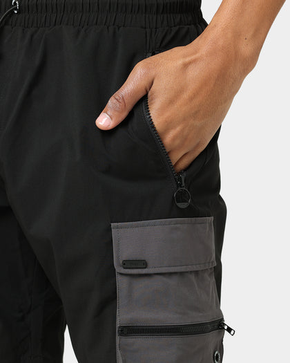 Pyra Nero Cargo Shorts Black