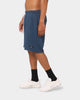 PYRA Raw Slouch Shorts Navy