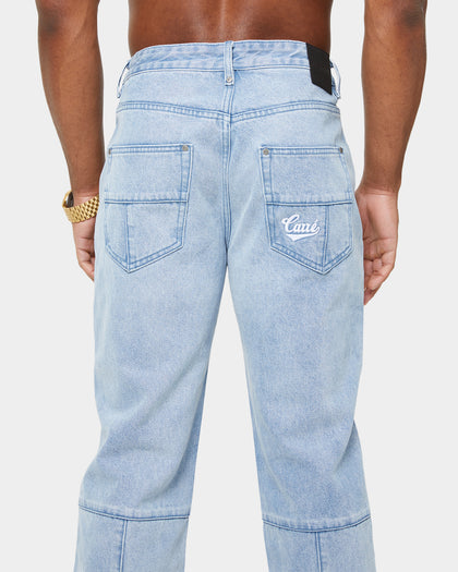 Carre Simplicite Panel Slim Jeans Vintage Blue