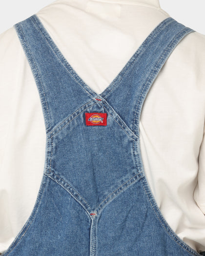 Dickies Indigo Bib Overalls Stone Washed Indigo