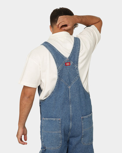 Dickies Indigo Bib Overalls Stone Washed Indigo