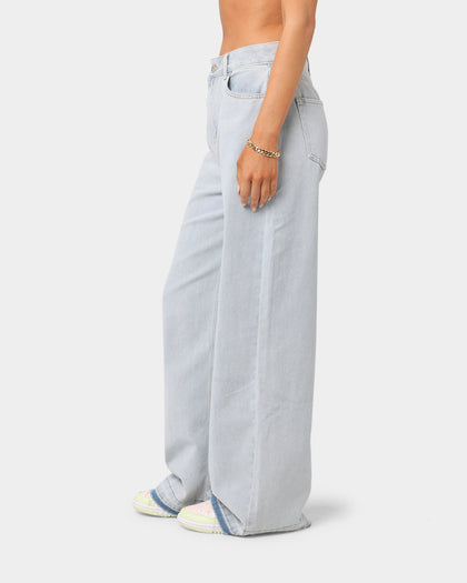 XXIII Women's Sariah Wide Leg Jeans Blue