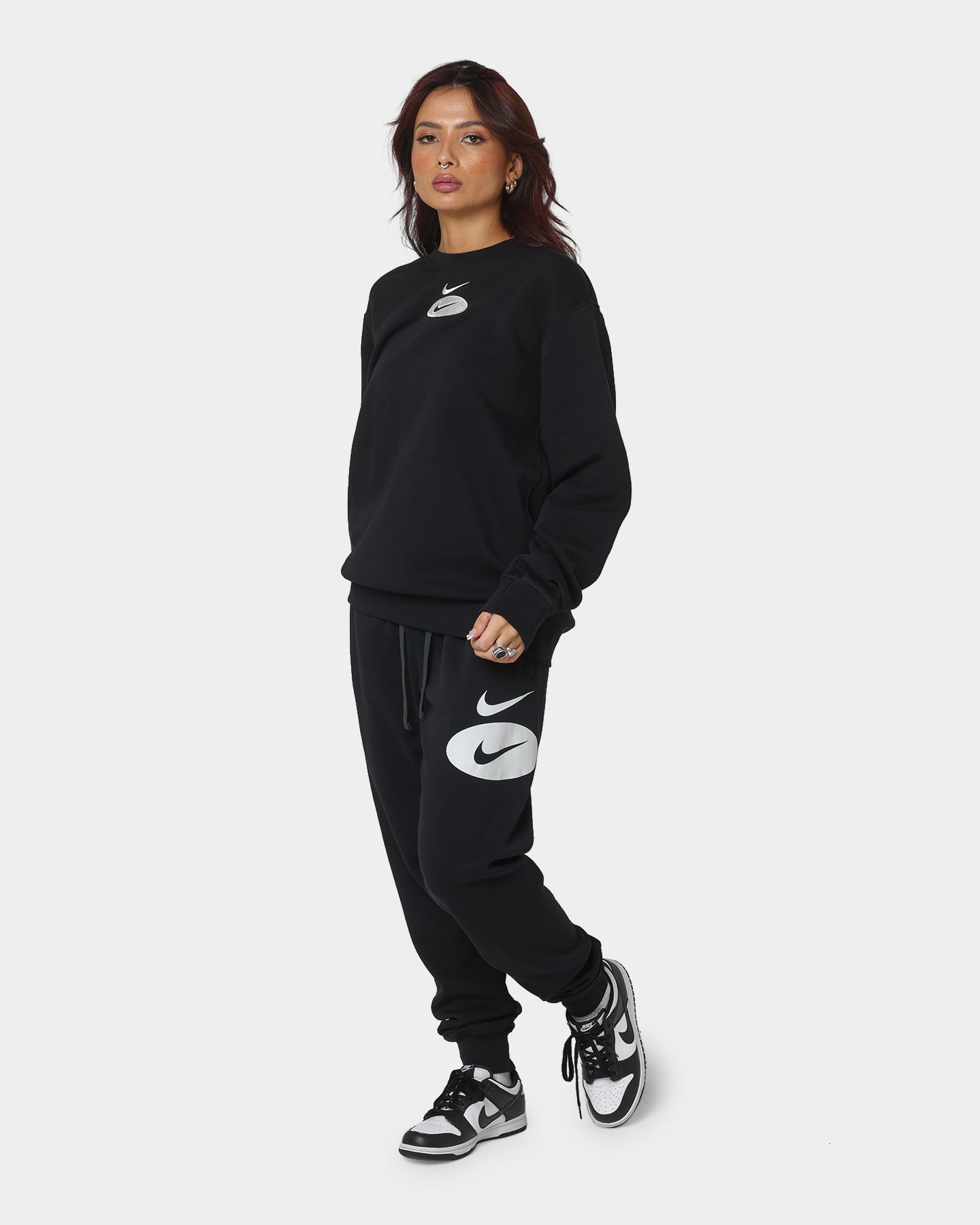 women's nike sportswear swoosh fleece pants