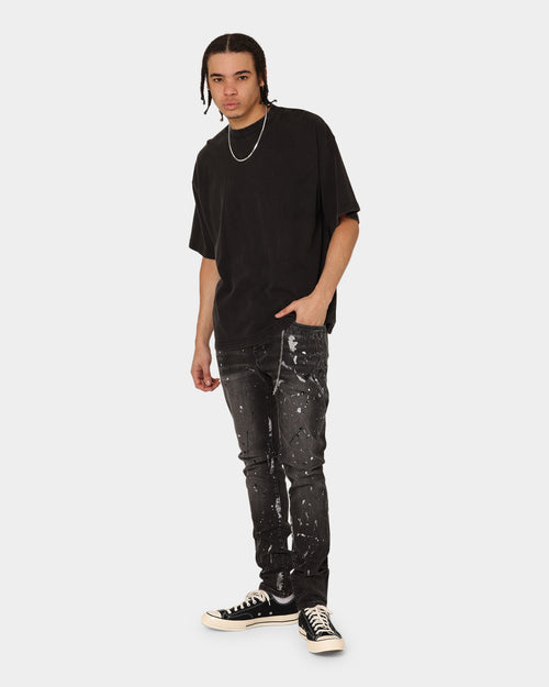 En Noir Inc Cash Jeans Washed Black