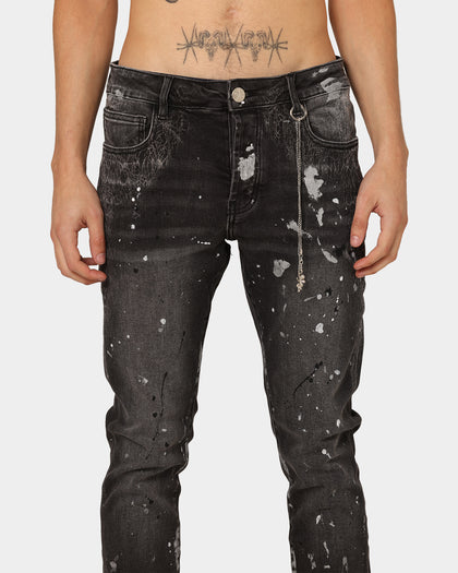 En Noir Inc Cash Jeans Washed Black