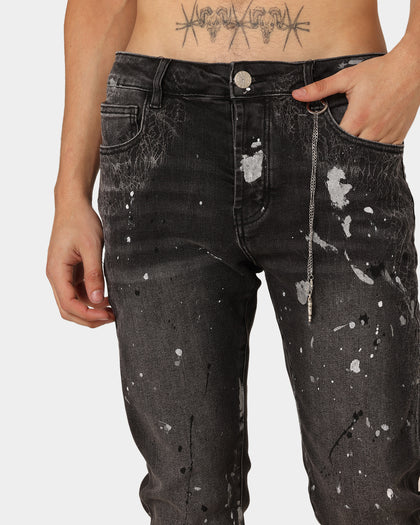 En Noir Inc Cash Jeans Washed Black