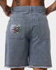 Loiter Freedom Skate Denim Shorts Blue