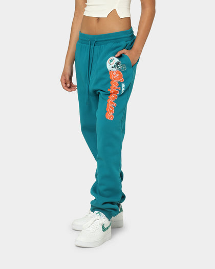 Mitchell & Ness Miami Dolphins Wordmark Sweat Pants Faded Teal