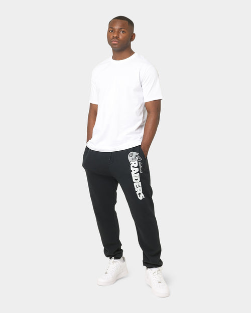 Mitchell & Ness Raiders Wordmark Sweat Pants Faded Black