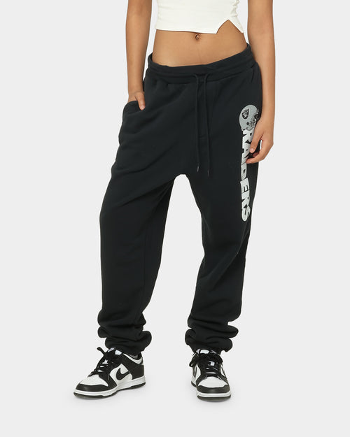 Mitchell & Ness Raiders Wordmark Sweat Pants Faded Black