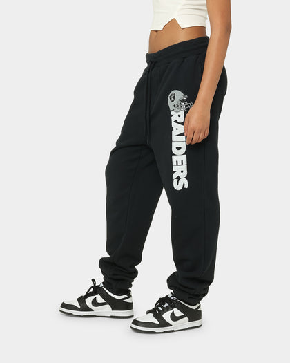 Mitchell & Ness Raiders Wordmark Sweat Pants Faded Black