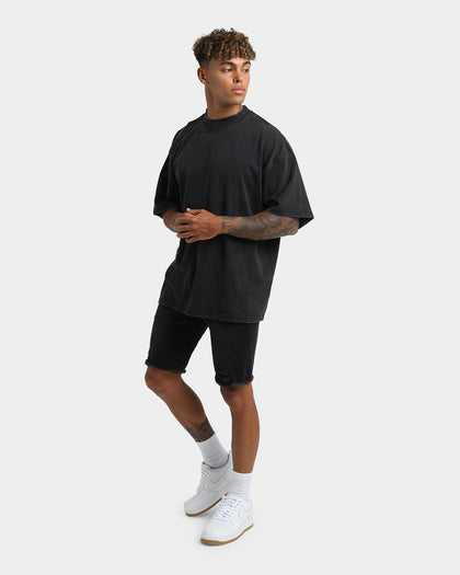 Dead Studios Riot Denim Shorts Washed Black