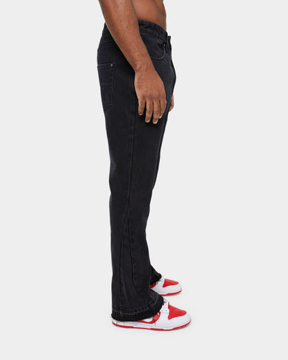 Carre Eclater Slim Jeans Washed Black