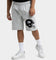 Starter Football Track Shorts Grey Marle