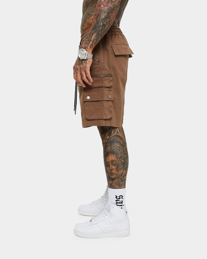 Saint Morta Desolation Cargo Short Brown