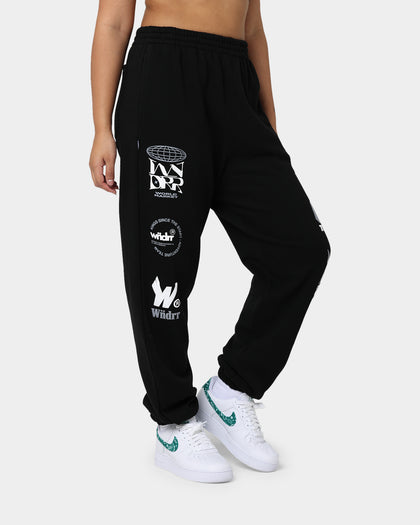 WNDRR Market Track Pants Black