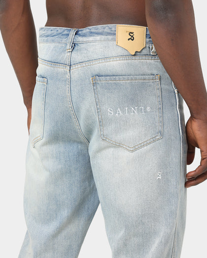 Saint Morta Verses Relaxed Jeans Vintage Blue