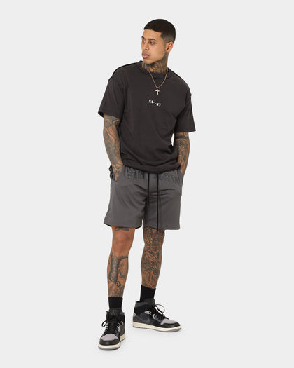 Saint Morta Kingdom Basketball Shorts Dark Grey