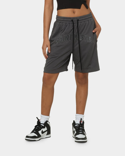 Saint Morta Kingdom Basketball Shorts Dark Grey