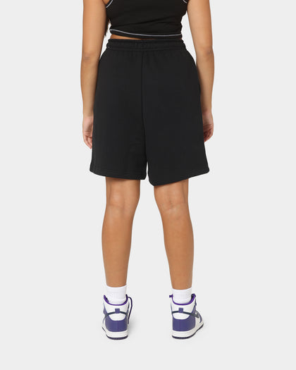 Nike Women's Nike Sportswear Essentials Fleece High-Rise Shorts Black/White