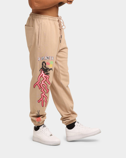 Loiter Hydra Track Pants Tan