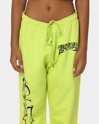 Loiter Anarchy Track Pants Neon Green