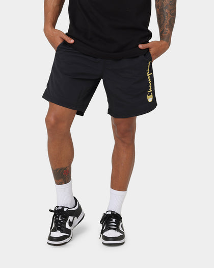 Champion LFS Nylon Shorts Black/Gold