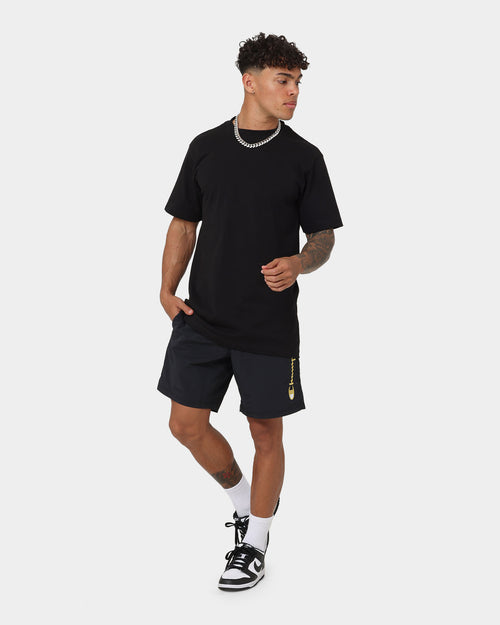Champion LFS Nylon Shorts Black/Gold