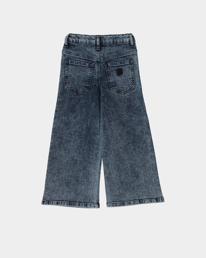 EN ES Kid's Forward Baggy Jean Mid Blue