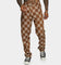 XXIII Kinsale Brown Check Jeans Brown