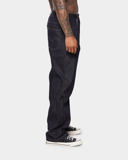 XXIII Xalapa Wave Stitch Jeans Blue