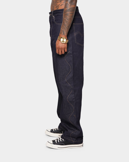 XXIII Xalapa Wave Stitch Jeans Blue
