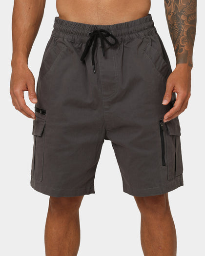 Carré Evolution Cargo Shorts Charcoal