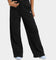 Champion Women's Reverse Weave Small C Wide Joggers Black